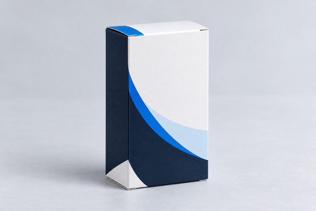 PackNiti packaging mockup: Custom Medicine Box (Style 000007) (PN-PD-000007)