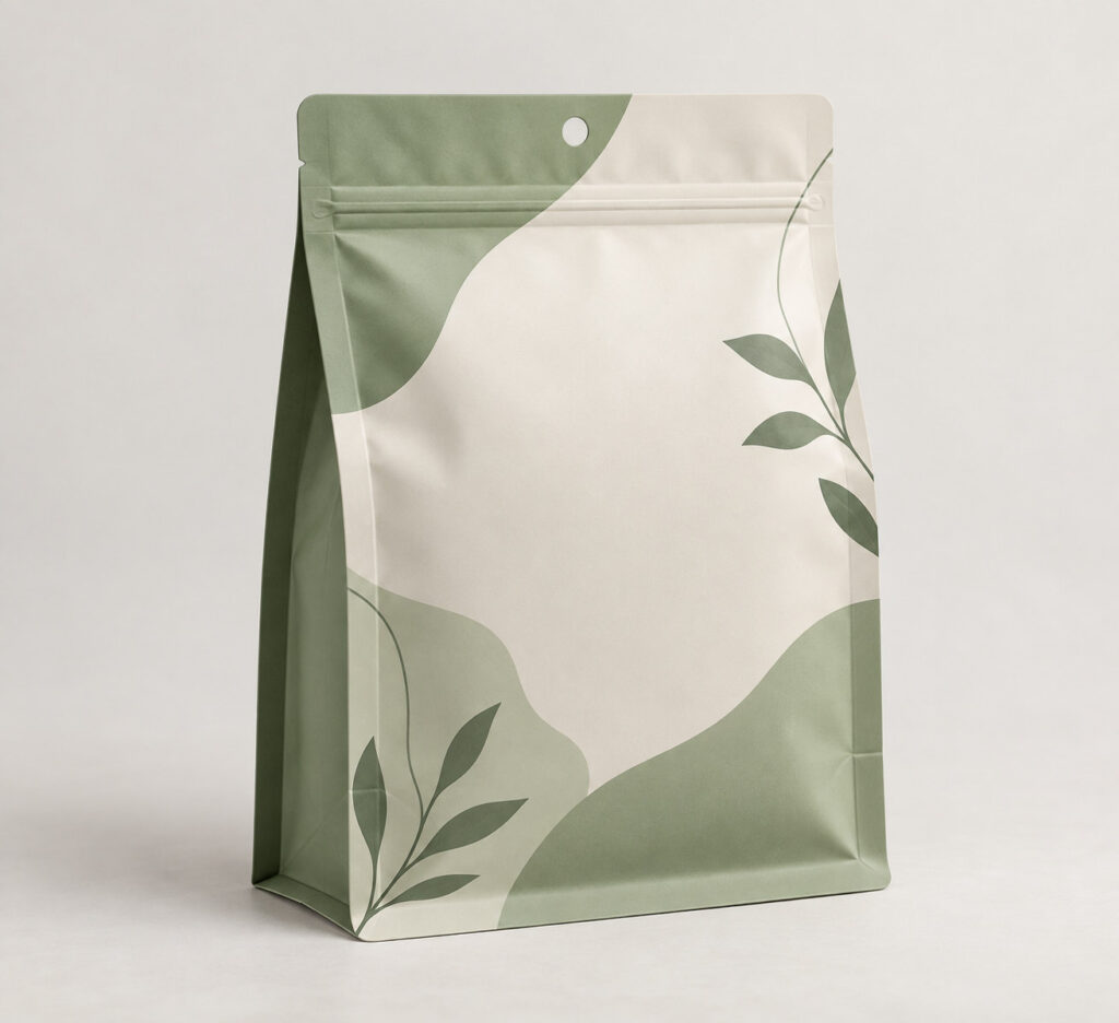 PackNiti packaging mockup: Custom Zipper Top Blind Box (Style 000032) (PN-PD-000032)