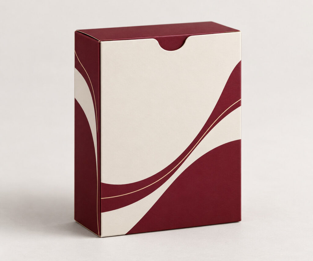 PackNiti packaging mockup: Custom Tuck End Card Game Box (PN-PD-000034)