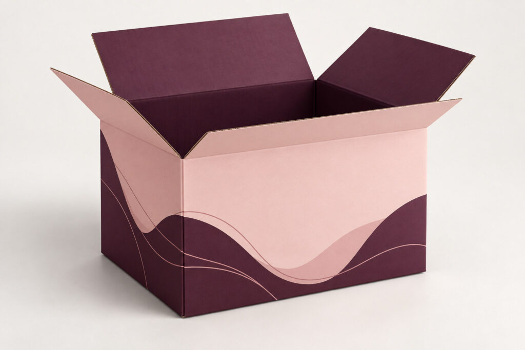 PackNiti packaging mockup: Custom FEFCO 0202 Cartons International Standard (PN-PD-000058)