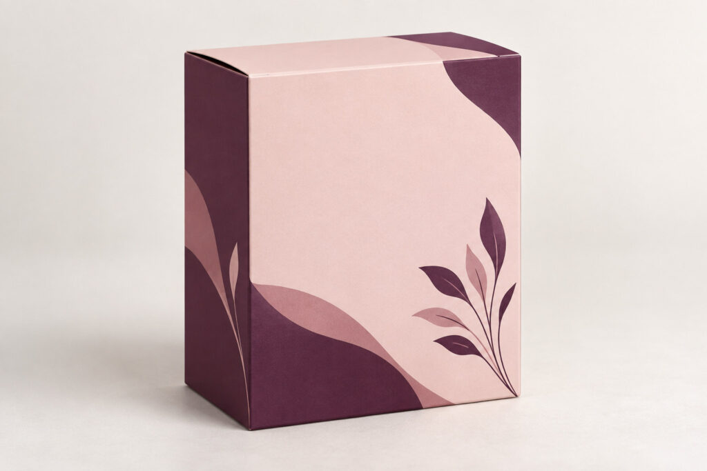 PackNiti packaging mockup: Custom Vitamin Box (PN-PD-000088)