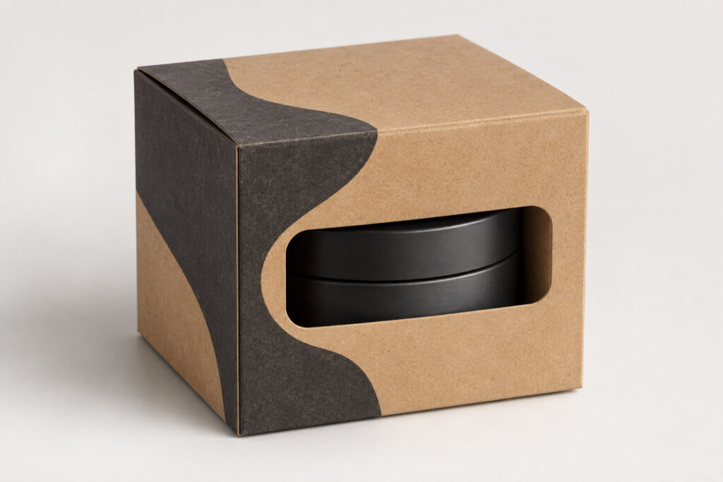 PackNiti packaging mockup: Custom Buttonhole Face Cream Box (PN-PD-000096)