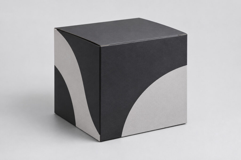 PackNiti packaging mockup: Custom Custom Cube Box (PN-PD-000099)