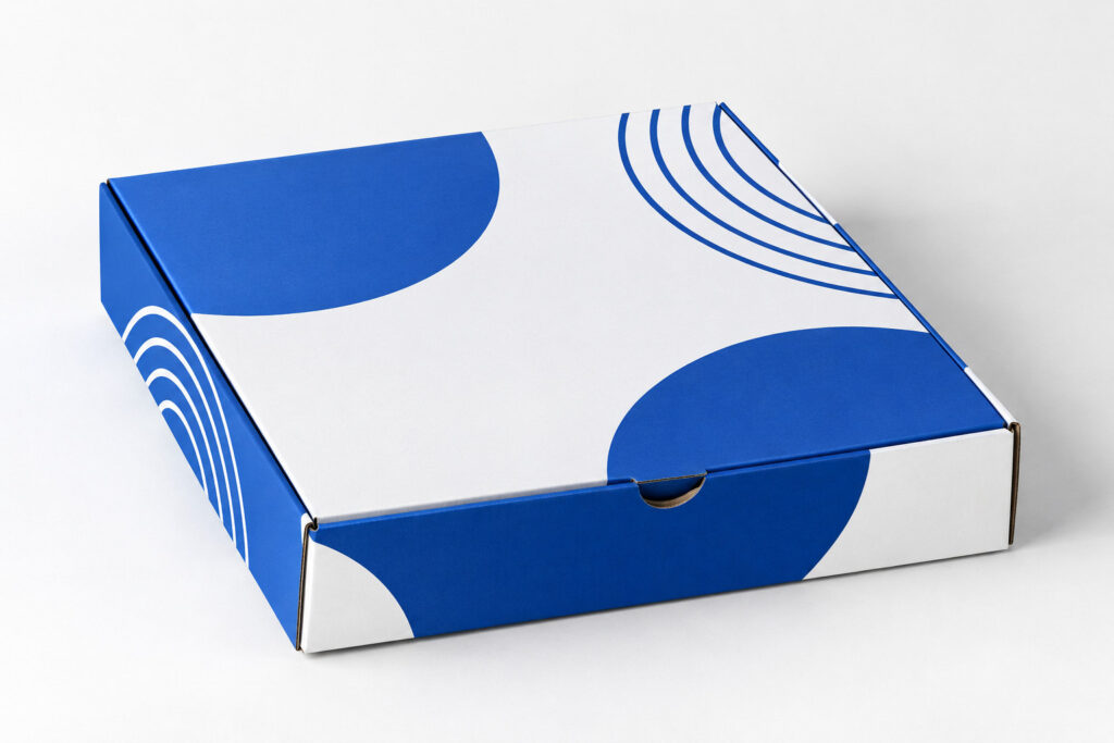 PackNiti packaging mockup: Custom Pizza Box Packaging (PN-PD-000103)