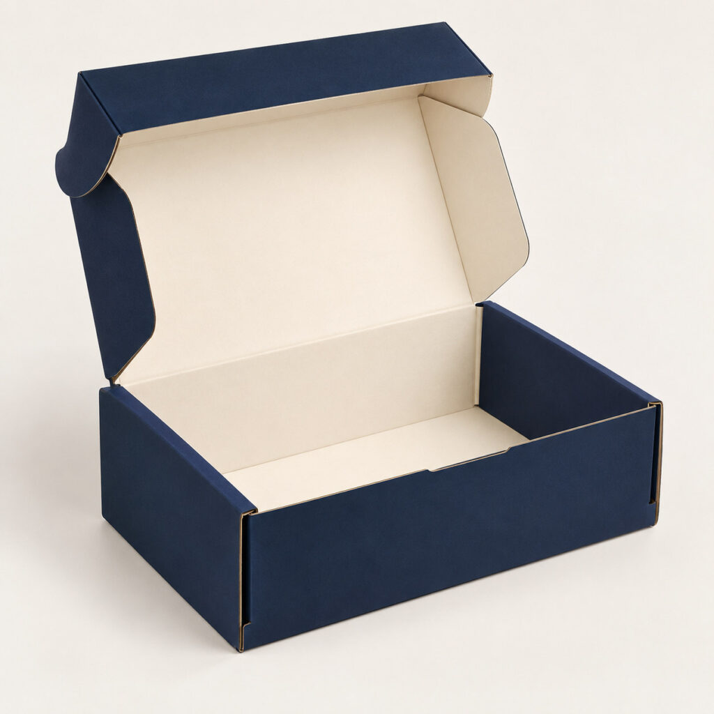 PackNiti packaging mockup: Custom Boxes With Lid Half-pack Bottom Buckles (PN-PD-000115)