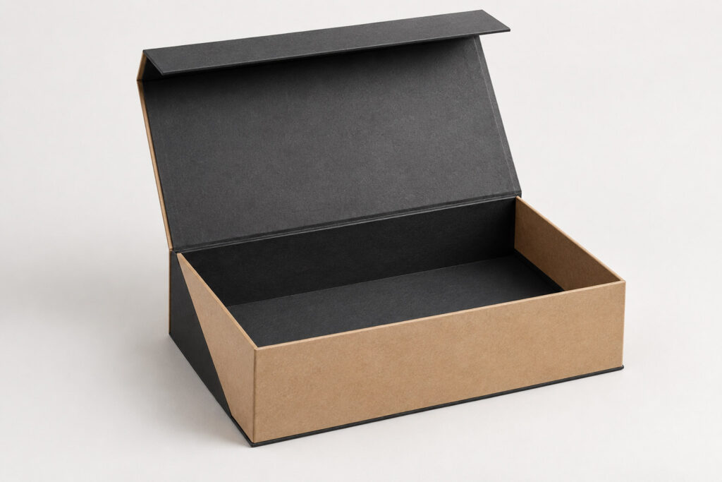 PackNiti packaging mockup: Custom Magnetic Gift Box (Style 000136) (PN-PD-000136)