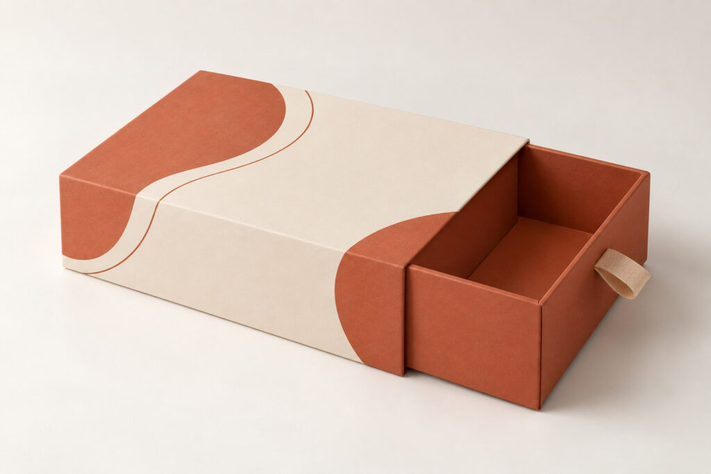 PackNiti packaging mockup: Custom Double-layer Gift Sleeve Box (PN-PD-000157)