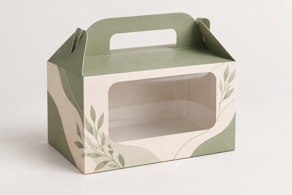 PackNiti packaging mockup: Custom Baking Packaging (PN-PD-000162)