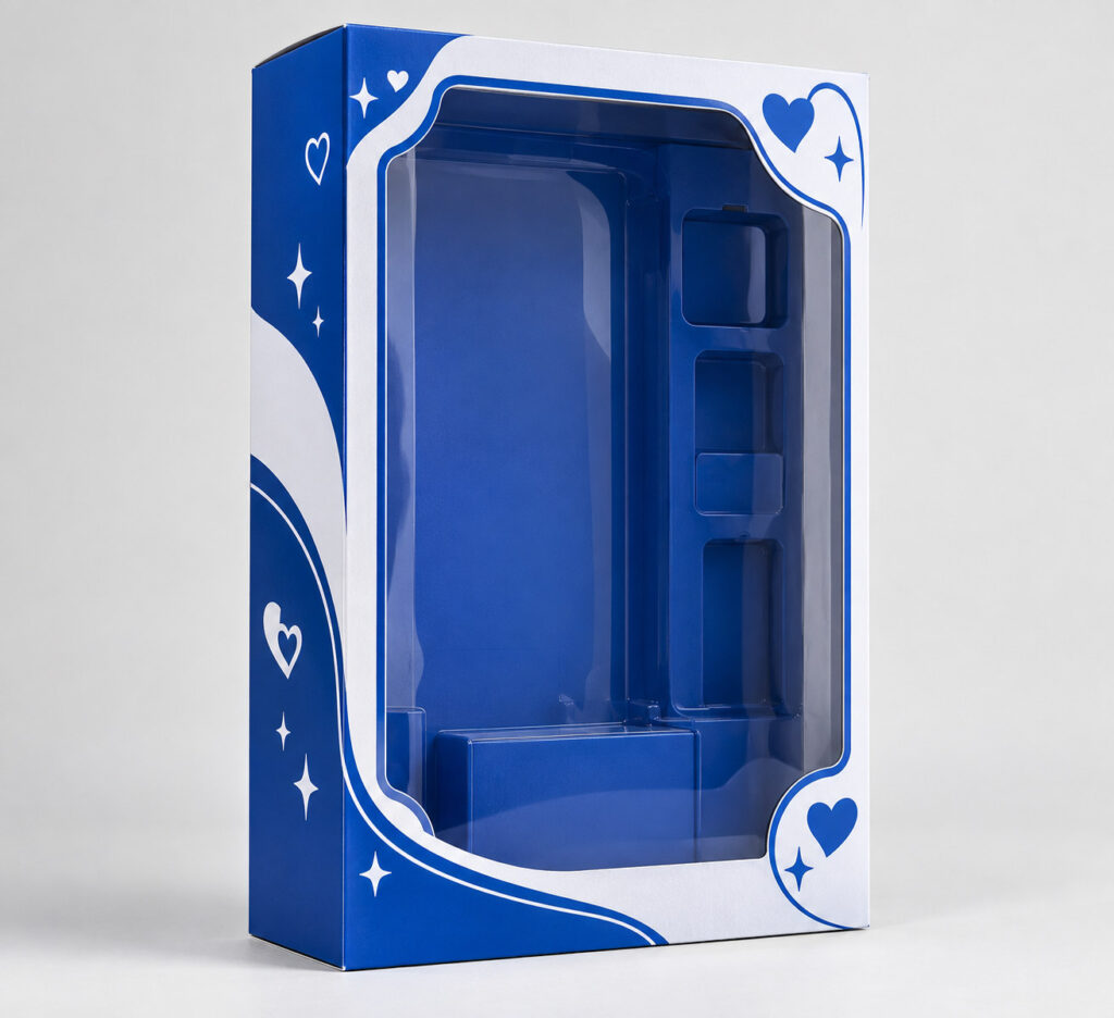 PackNiti packaging mockup: Custom Barbie Gift Box (PN-PD-000163)