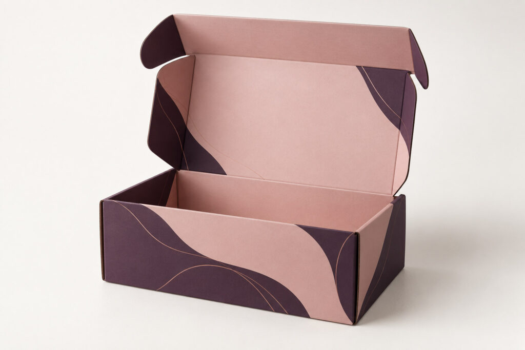 PackNiti packaging mockup: Custom Tuck Lock Mailer Box (PN-PD-000188)