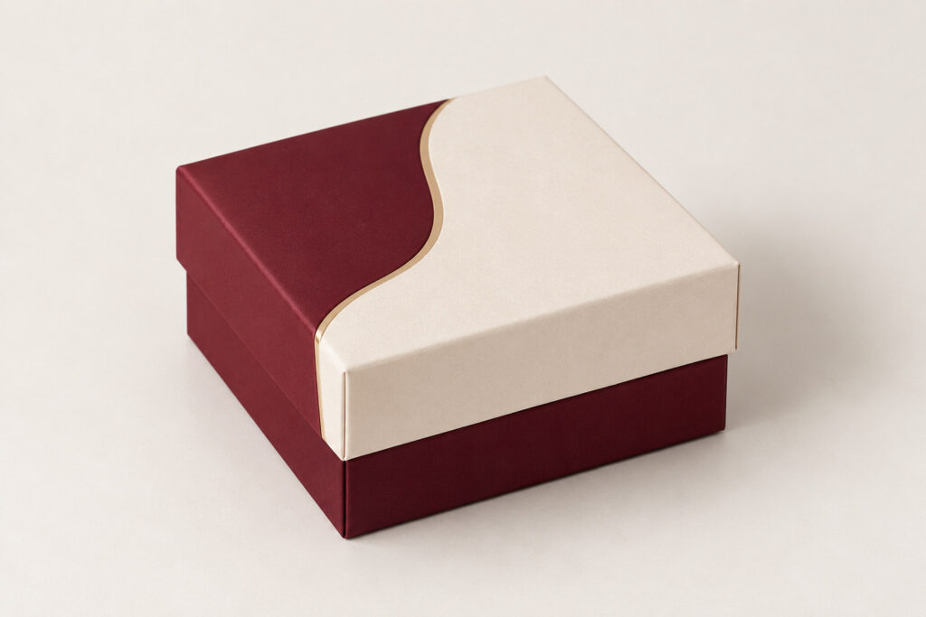 PackNiti packaging mockup: Custom Square Jewelry Box (PN-PD-000194)