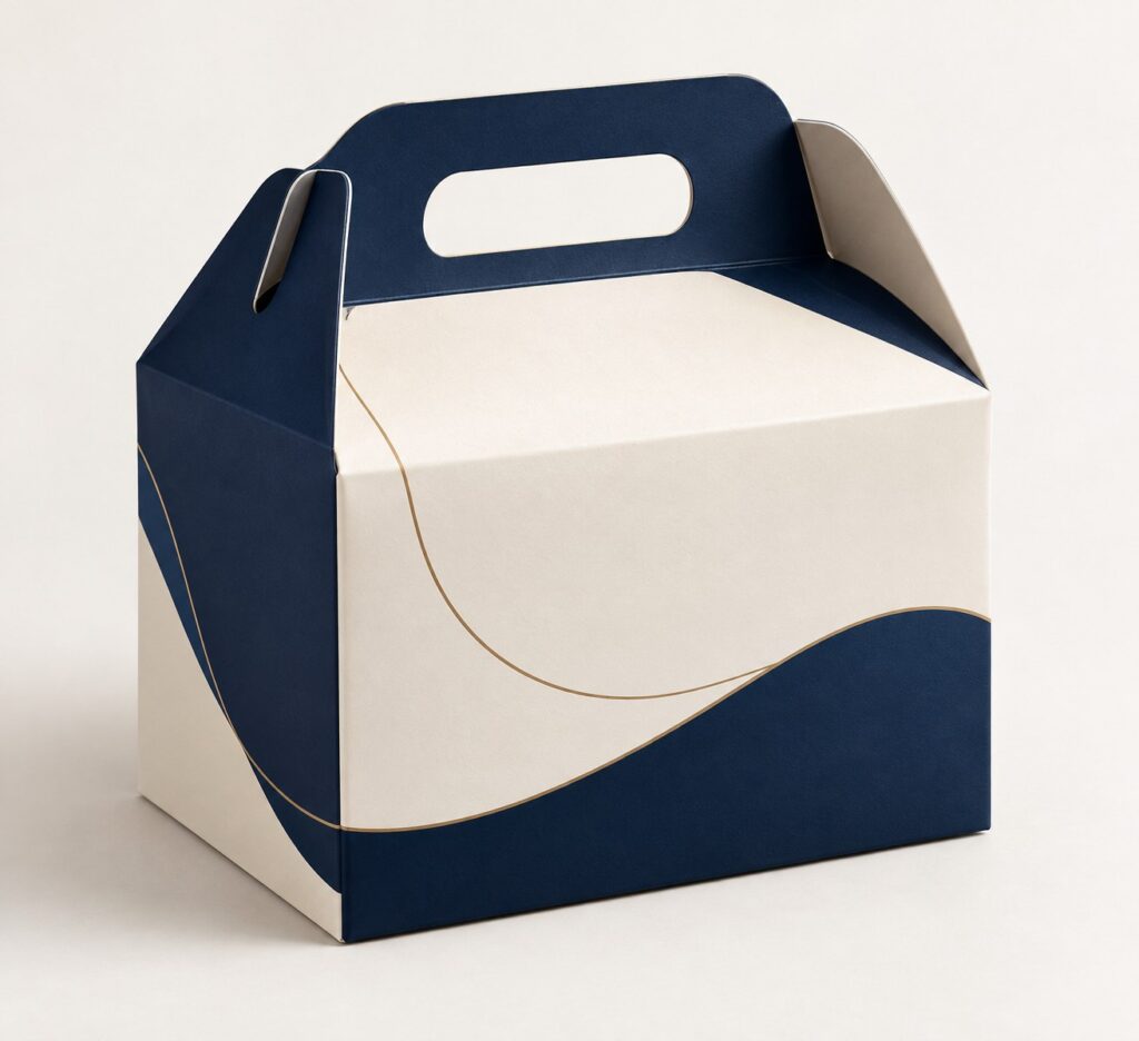 PackNiti packaging mockup: Custom Cake Paper Bag (PN-PD-000211)