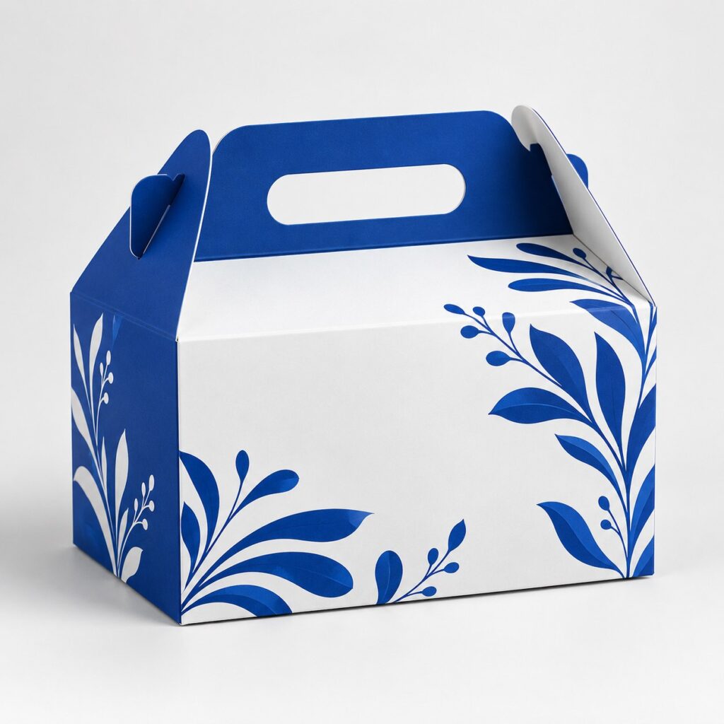 PackNiti packaging mockup: Custom Sweet Box (Style 000213) (PN-PD-000213)