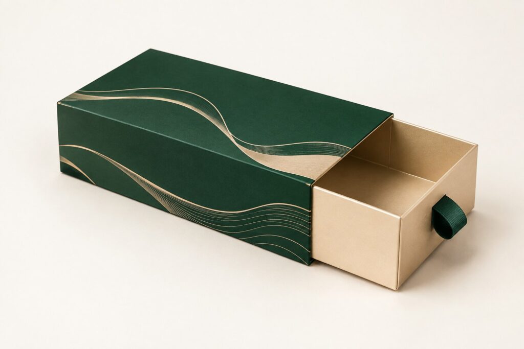PackNiti packaging mockup: Custom Match Box （drawer Box） (PN-PD-000220)