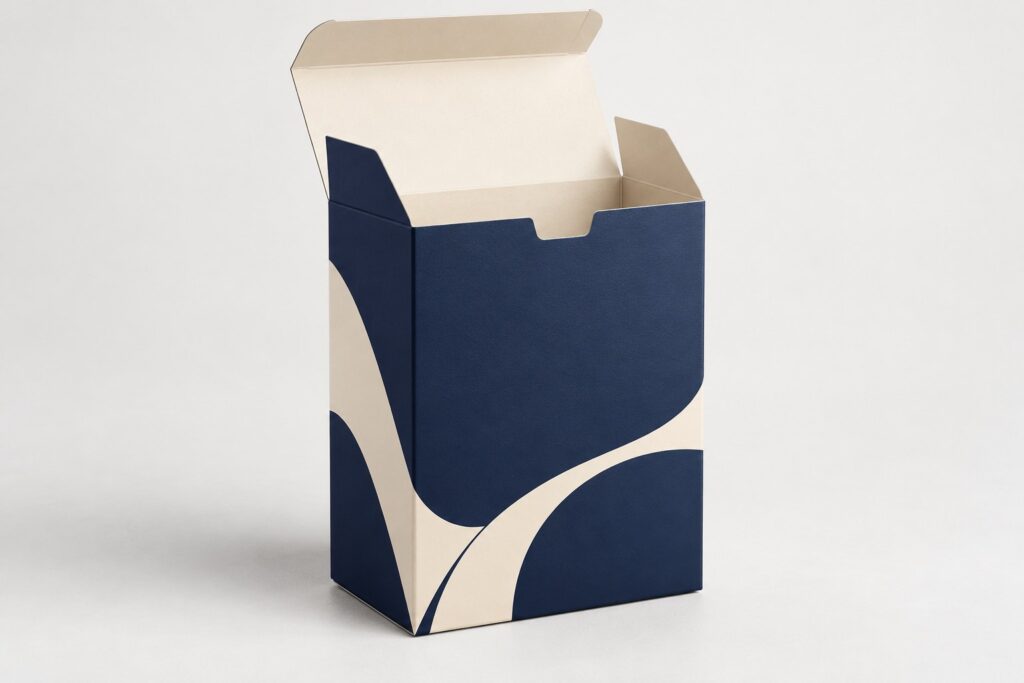 PackNiti packaging mockup: Custom Flip Top Boxes Double Snap Lock Auto Bottom Filp Top Tuck Front Box (PN-PD-000225)