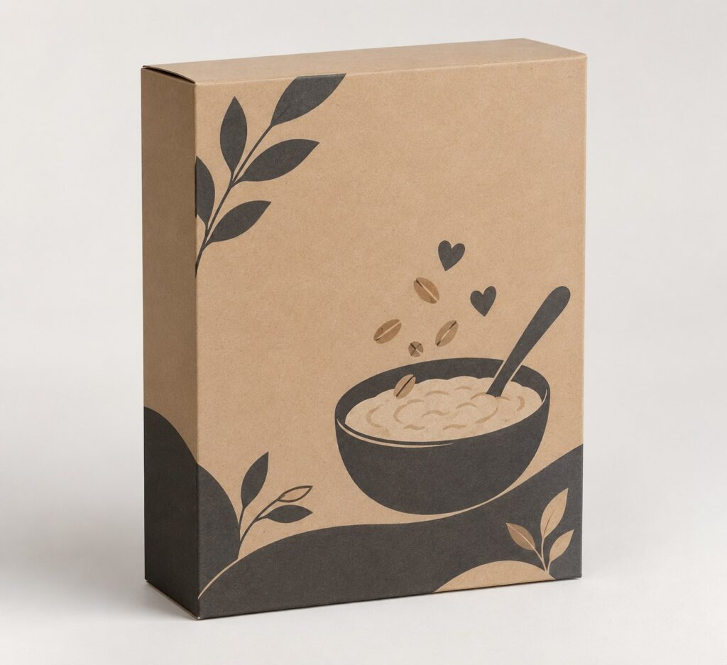 PackNiti packaging mockup: Custom Infant Cereal Box (PN-PD-000246)