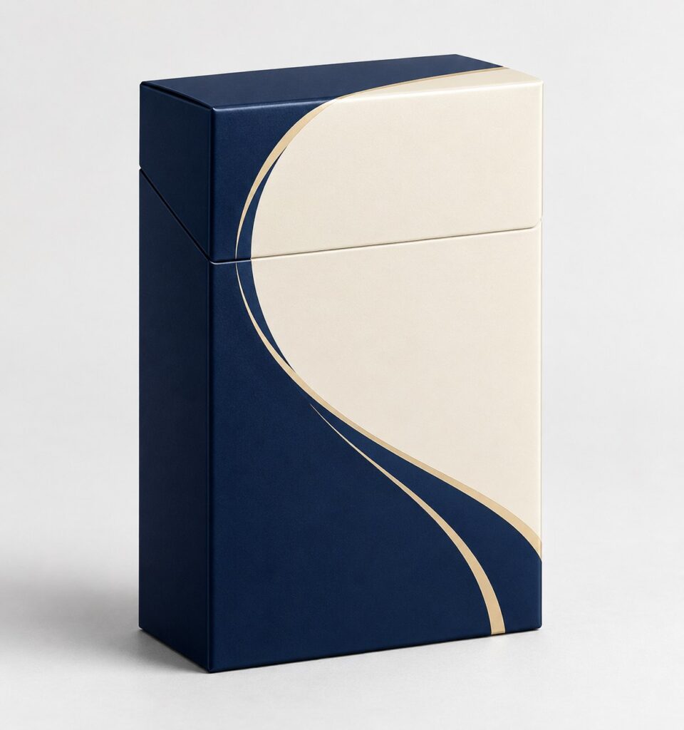 PackNiti packaging mockup: Custom Cigarette Box (Style 000251) (PN-PD-000251)