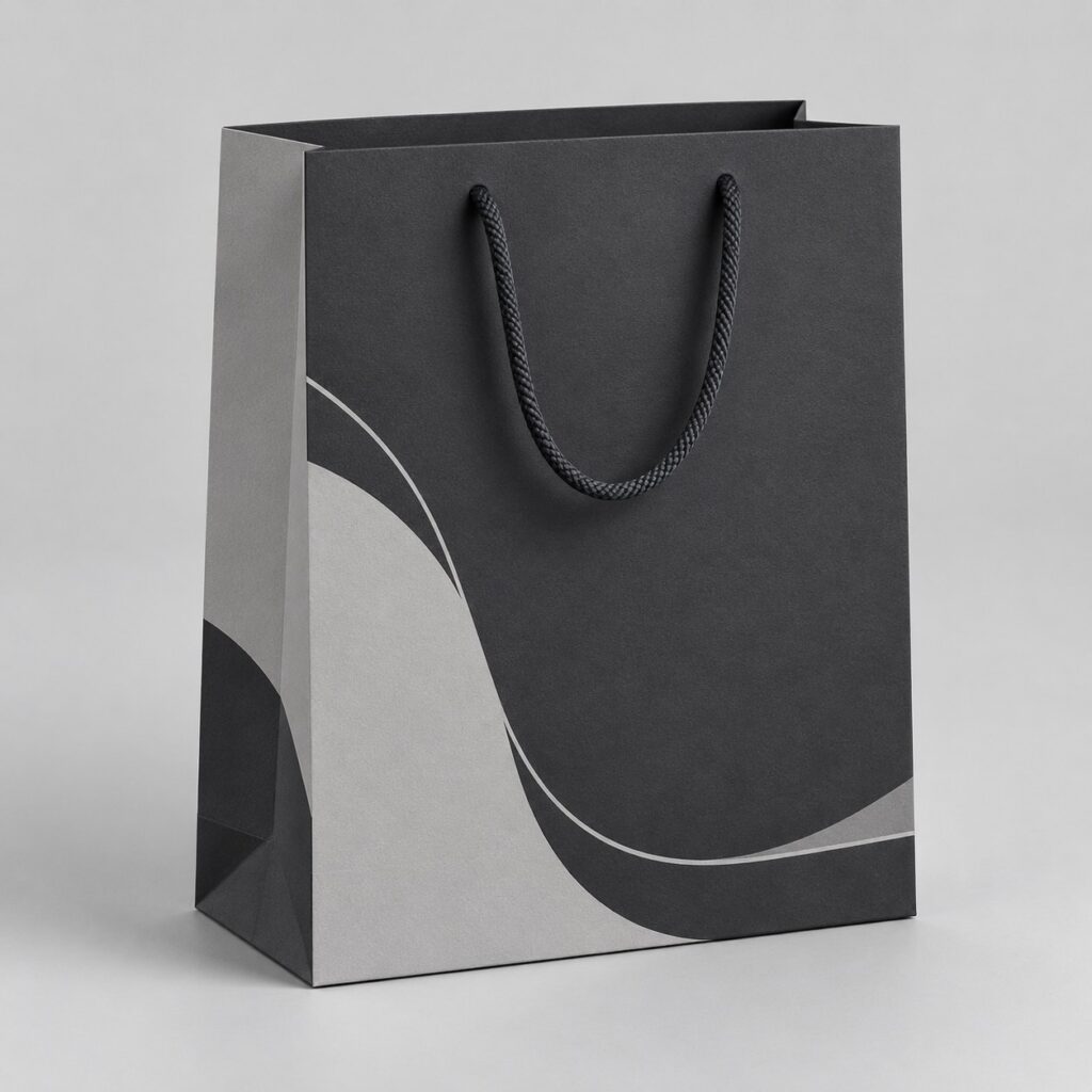 PackNiti packaging mockup: Custom Paper Bag (Style 000269) (PN-PD-000269)
