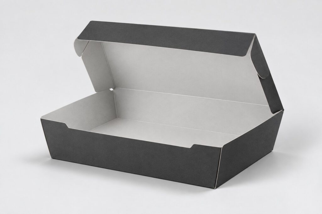PackNiti packaging mockup: Custom Food Tray Box (Style 000279) (PN-PD-000279)