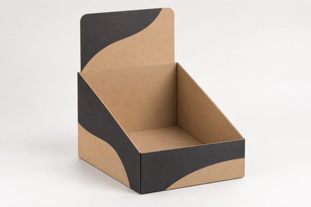 PackNiti packaging mockup: Custom Tuck Top Display Box (PN-PD-000296)