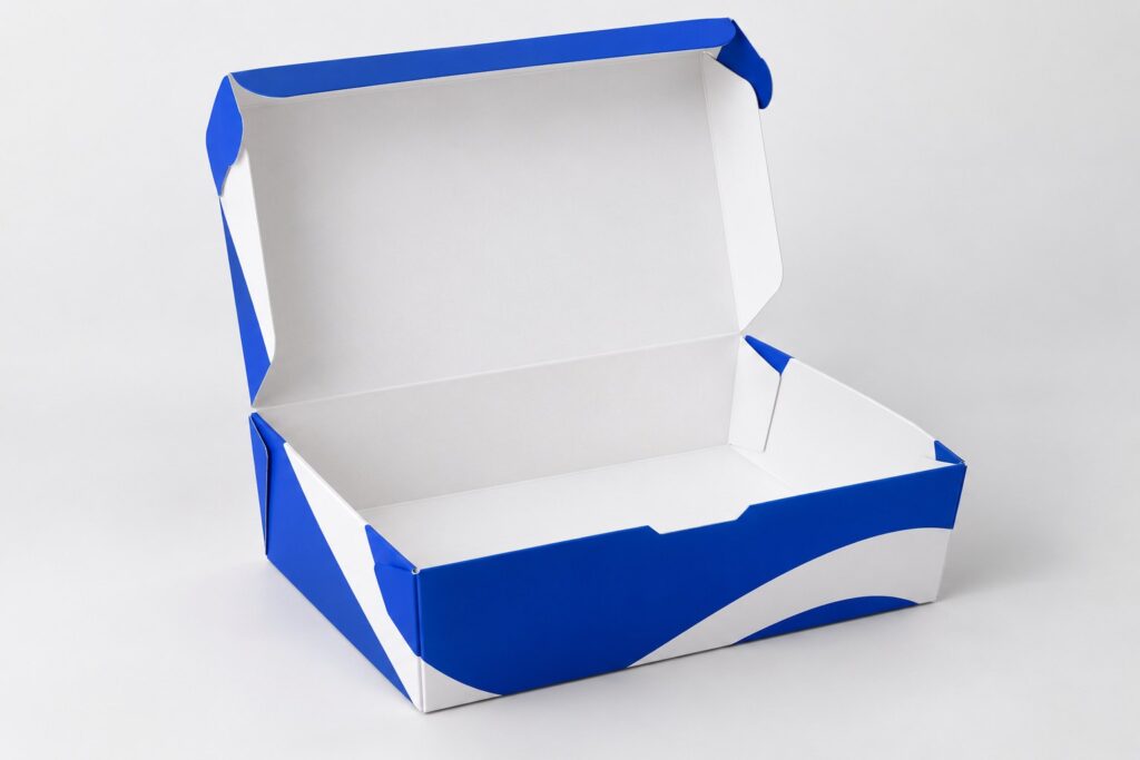 PackNiti packaging mockup: Custom Food Tray Box (Style 000313) (PN-PD-000313)