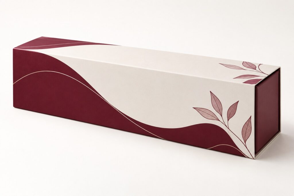 PackNiti packaging mockup: Custom Plastic Food Sleeve Box (Style 000344) (PN-PD-000344)