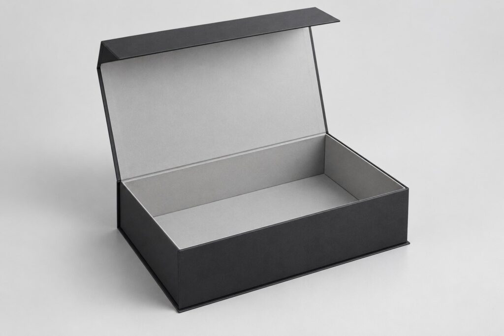 PackNiti packaging mockup: Custom Flip Top Magnetic Gift Box (Style 000349) (PN-PD-000349)