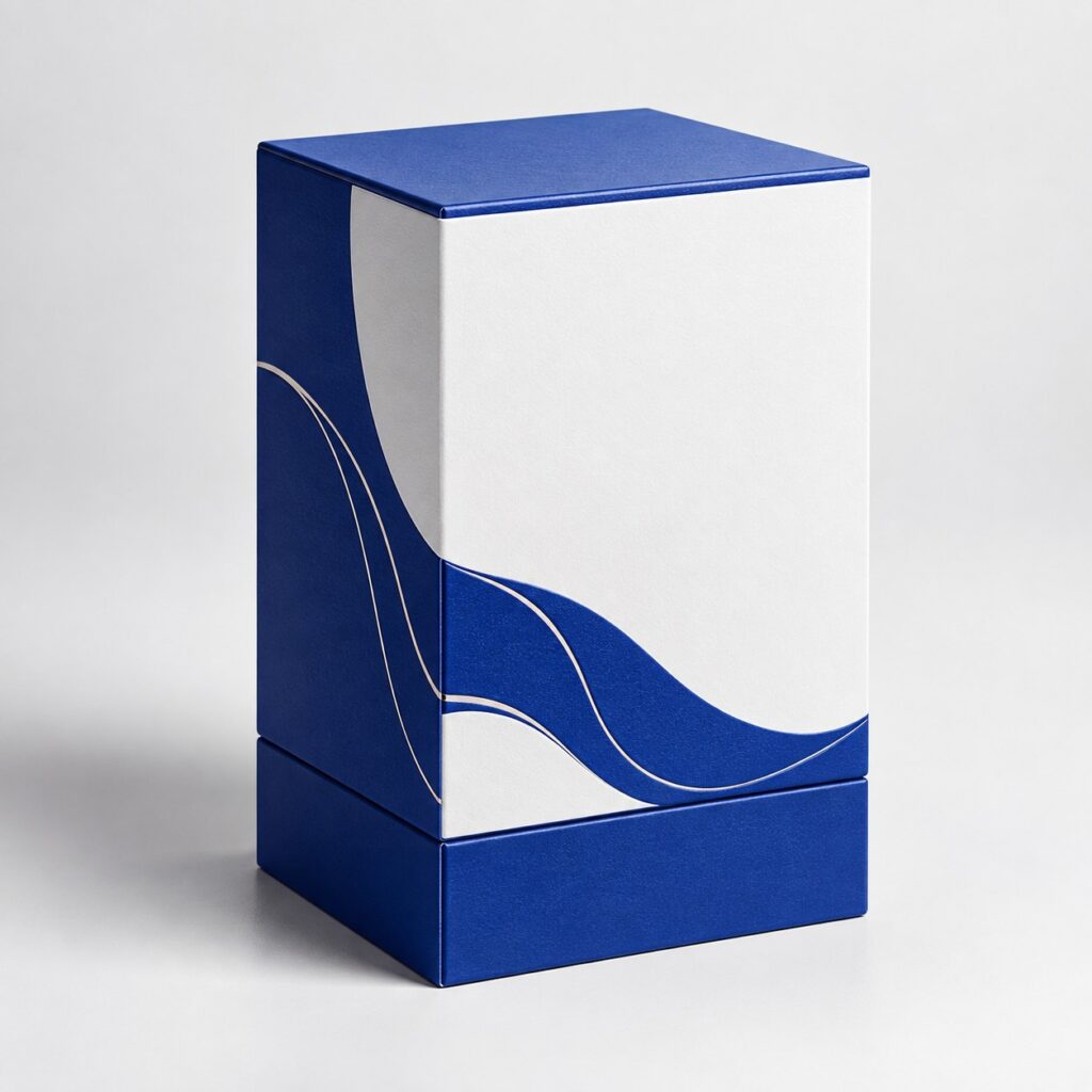 PackNiti packaging mockup: Custom Deep Square Perfume Box (PN-PD-000353)