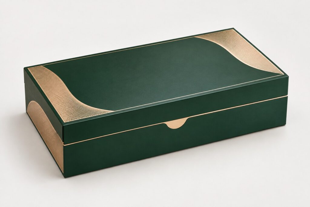 PackNiti packaging mockup: Custom Cigar Box (PN-PD-000360)