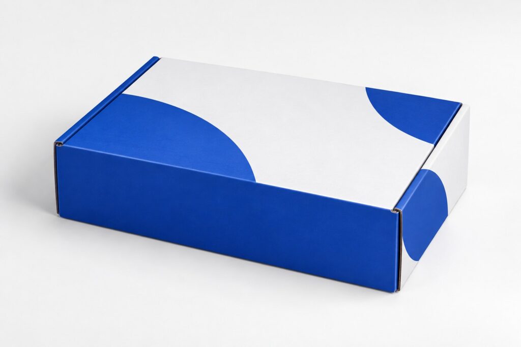 PackNiti packaging mockup: Custom Tuck End Mailer Box (Style 000363) (PN-PD-000363)