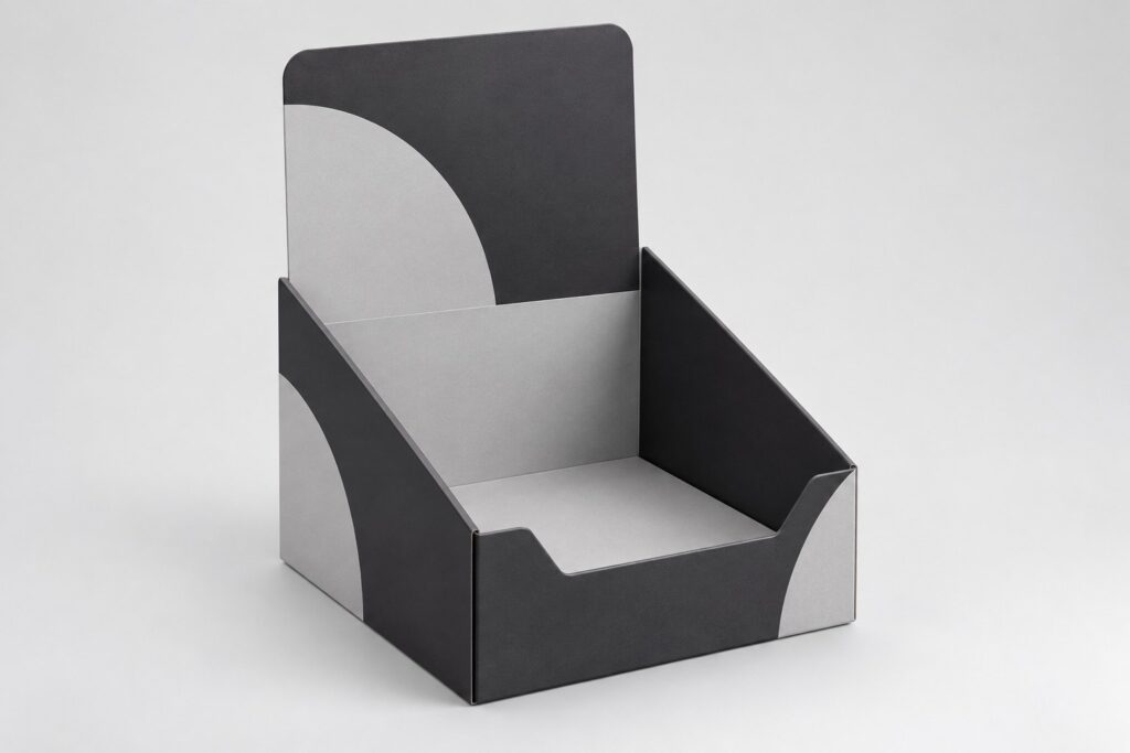 PackNiti packaging mockup: Custom Display Box Packaging (Style 000369) (PN-PD-000369)