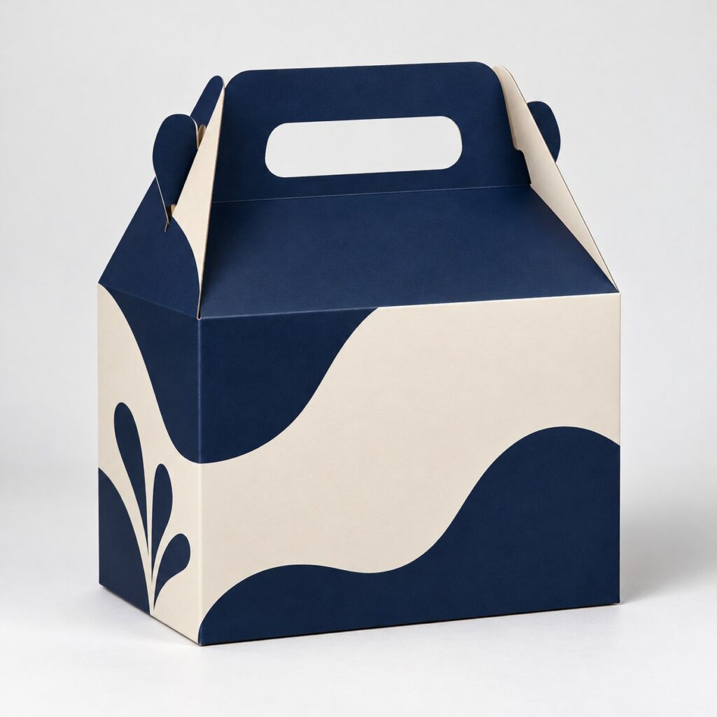PackNiti packaging mockup: Custom Happy Meal Box (PN-PD-000371)