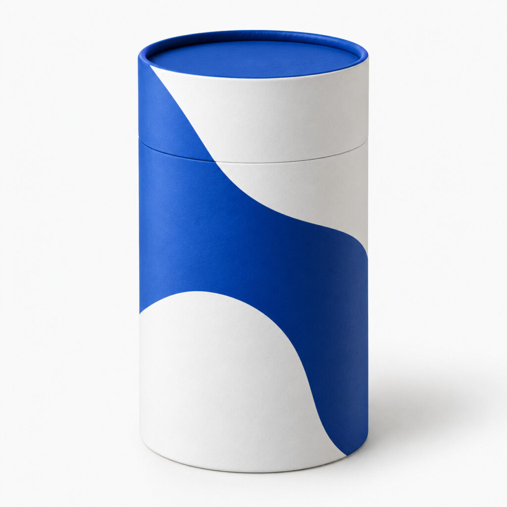 PackNiti packaging mockup: Custom Round Paper Tube (PN-PD-000403)
