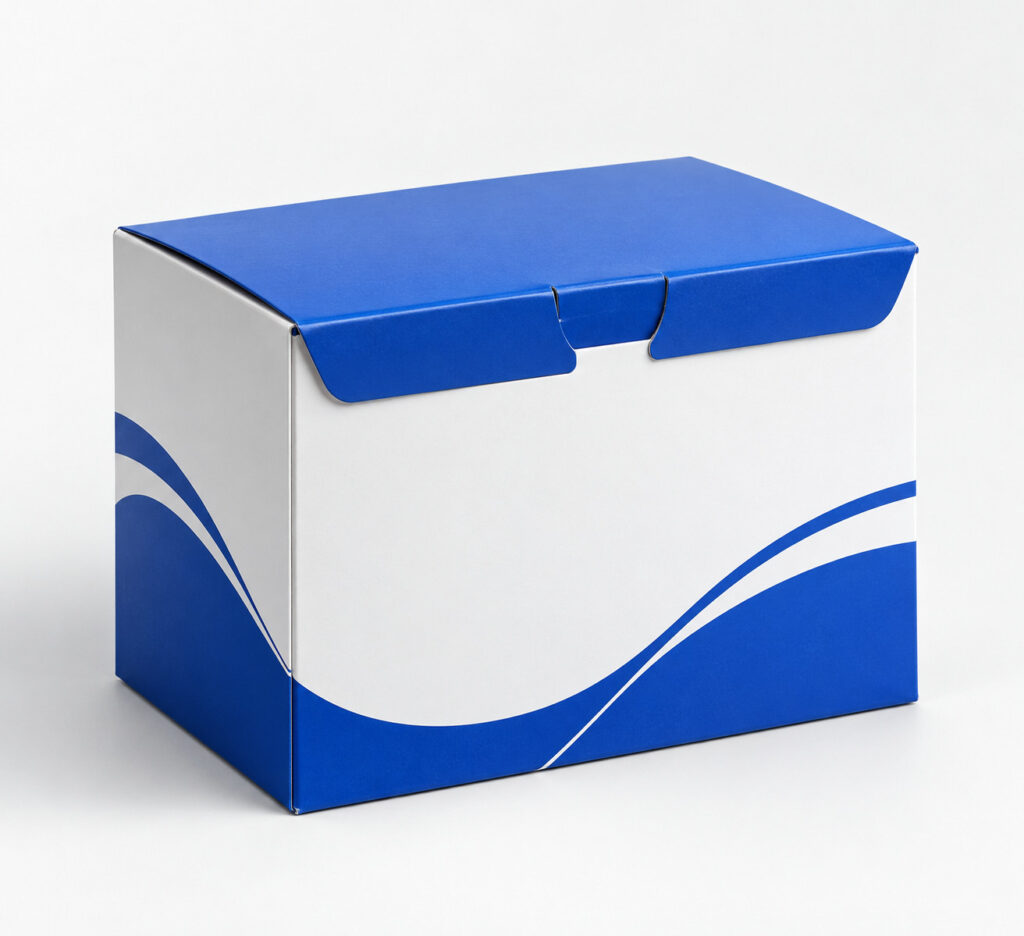 PackNiti packaging mockup: Custom Flip-top Lock Box (Style 000453) (PN-PD-000453)