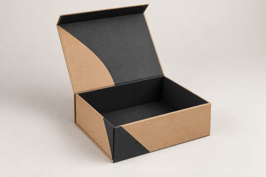 PackNiti packaging mockup: Custom Square Magnetic Gift Box (Style 000456) (PN-PD-000456)