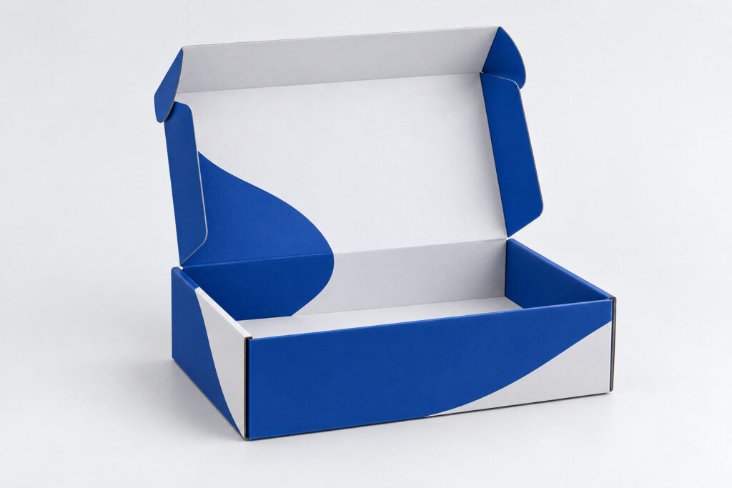 PackNiti packaging mockup: Custom Cardboard Mailer Box (PN-PD-000473)