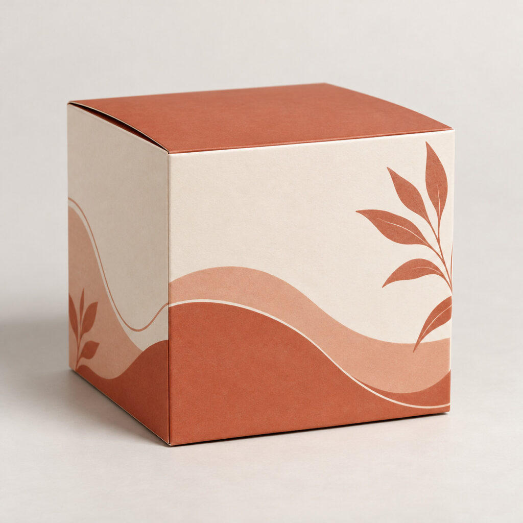 PackNiti packaging mockup: Custom Cream Box (PN-PD-000477)