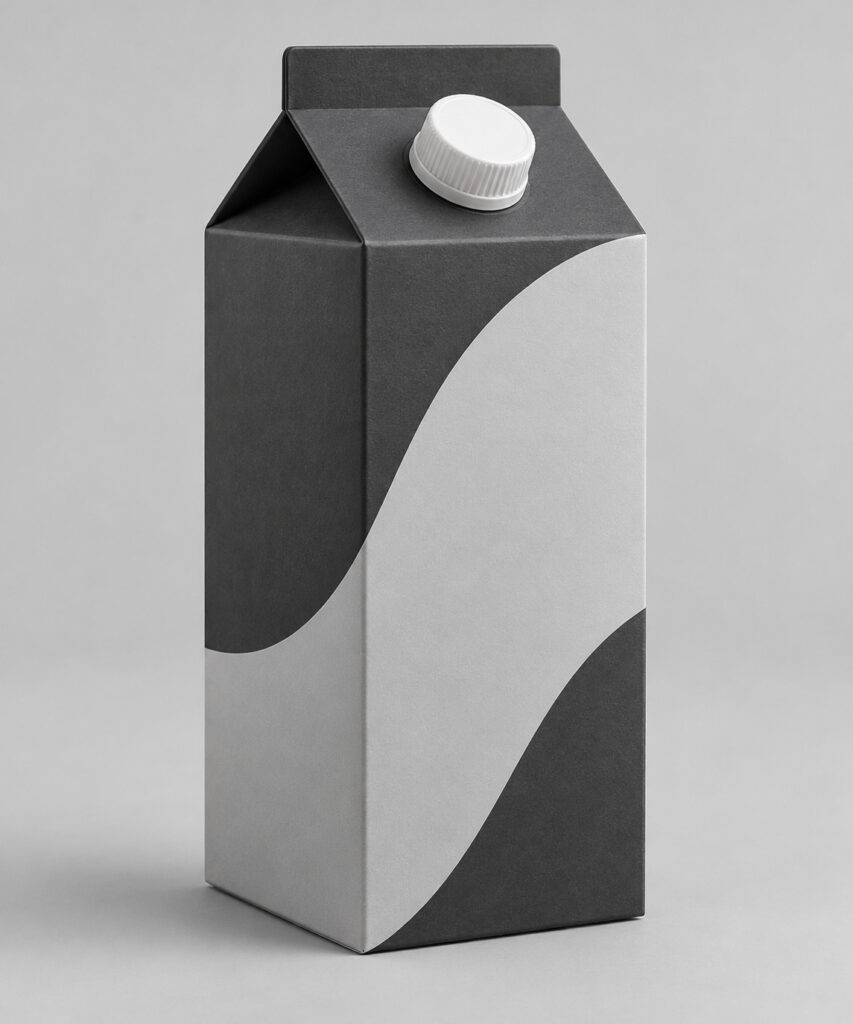 PackNiti packaging mockup: Custom Milk Carton (Style 000479) (PN-PD-000479)