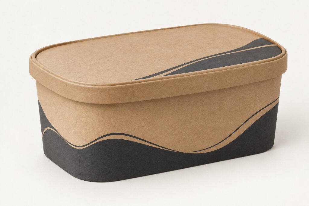 PackNiti packaging mockup: Custom Ice Cream Box (Style 000506) (PN-PD-000506)