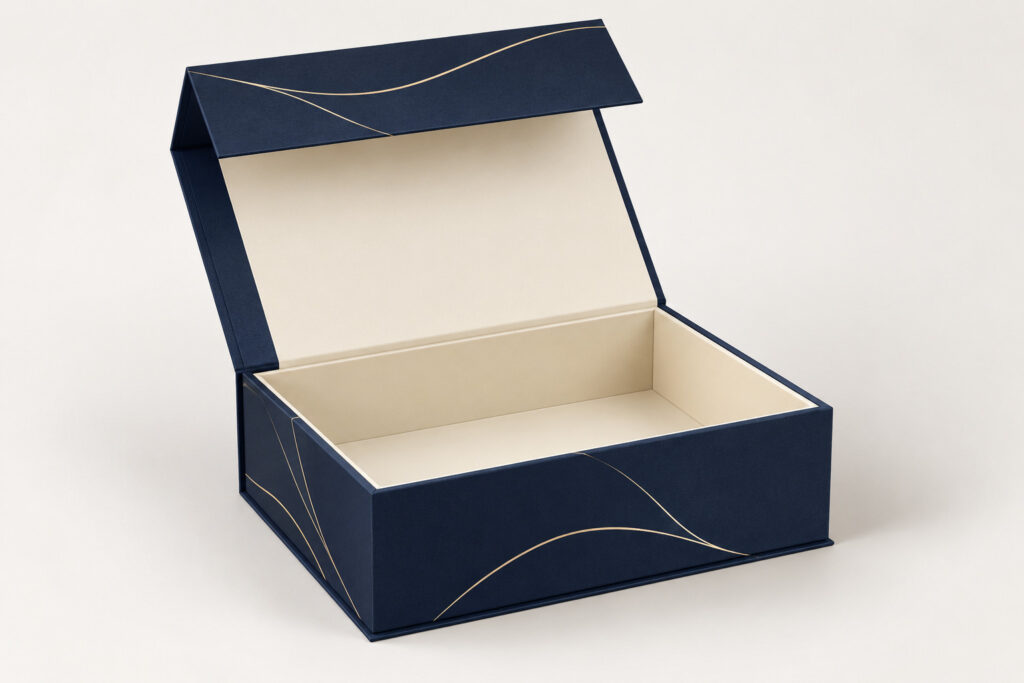 PackNiti packaging mockup: Custom Luxury Box Rigid Box Magnetic Box (Style 000511) (PN-PD-000511)