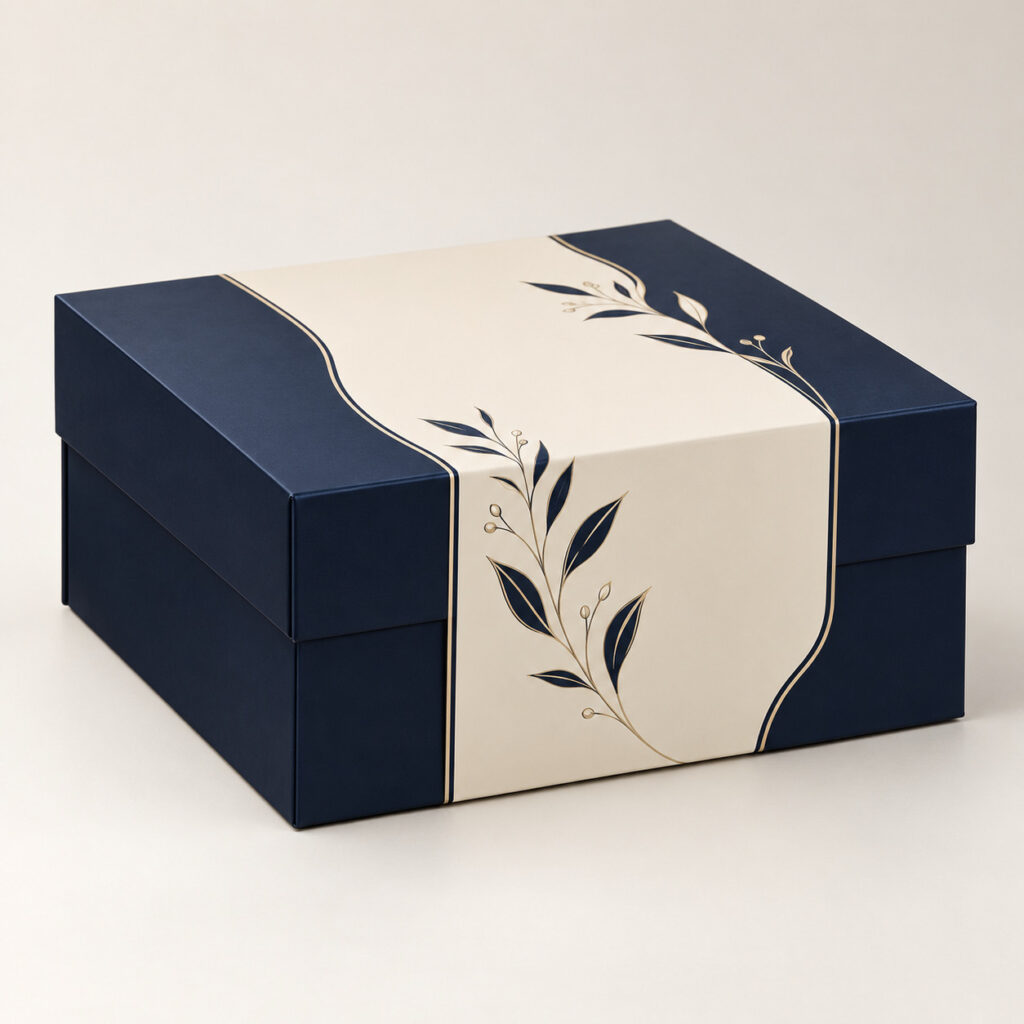 PackNiti packaging mockup: Custom Gorgeous Gift Box (Style 000515) (PN-PD-000515)