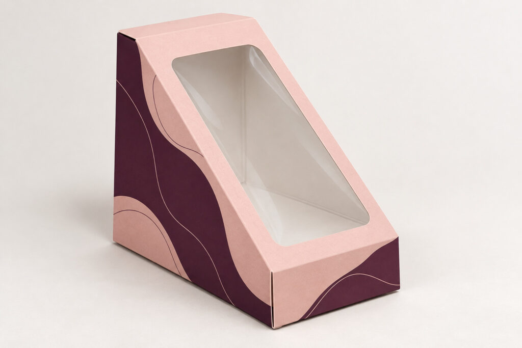 PackNiti packaging mockup: Custom Sandwich Box Packaging (PN-PD-000518)