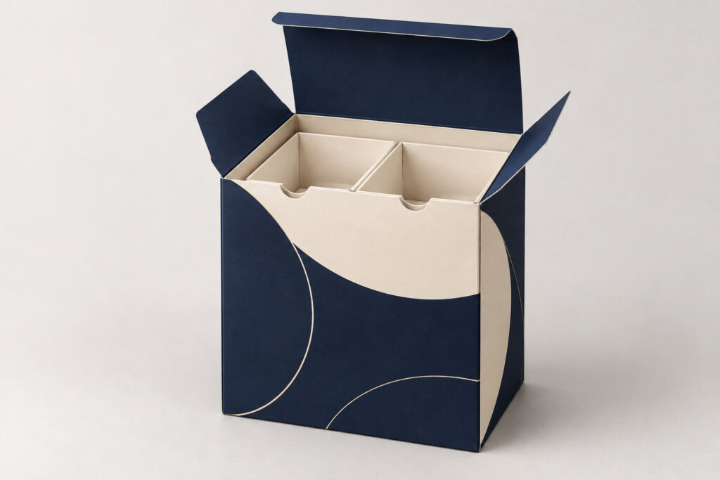 PackNiti packaging mockup: Custom Tuck End Box Variations Double-insert Positive (PN-PD-000521)