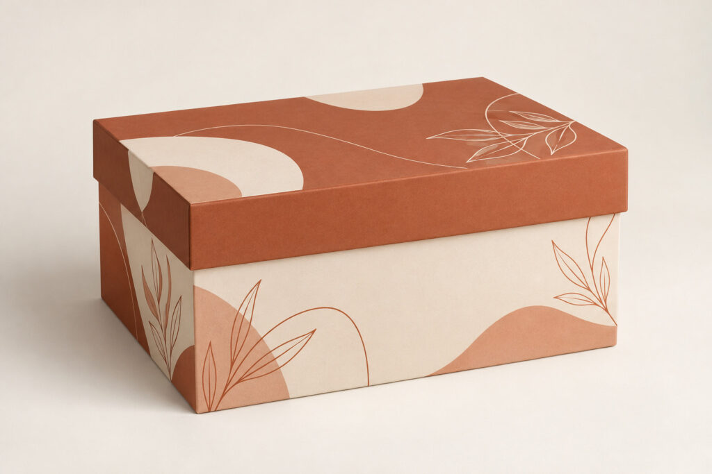 PackNiti packaging mockup: Custom Box With Lid (PN-PD-000577)
