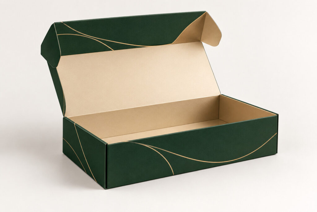 PackNiti packaging mockup: Custom Tray Box (Style 000590) (PN-PD-000590)