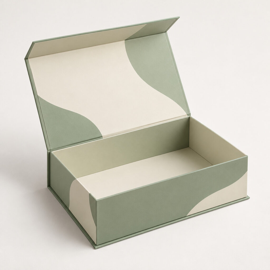 PackNiti packaging mockup: Custom Magnetic Gift Box (Style 000592) (PN-PD-000592)