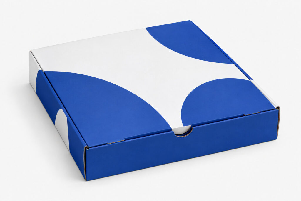 PackNiti packaging mockup: Custom Pizza Box (Style 000593) (PN-PD-000593)