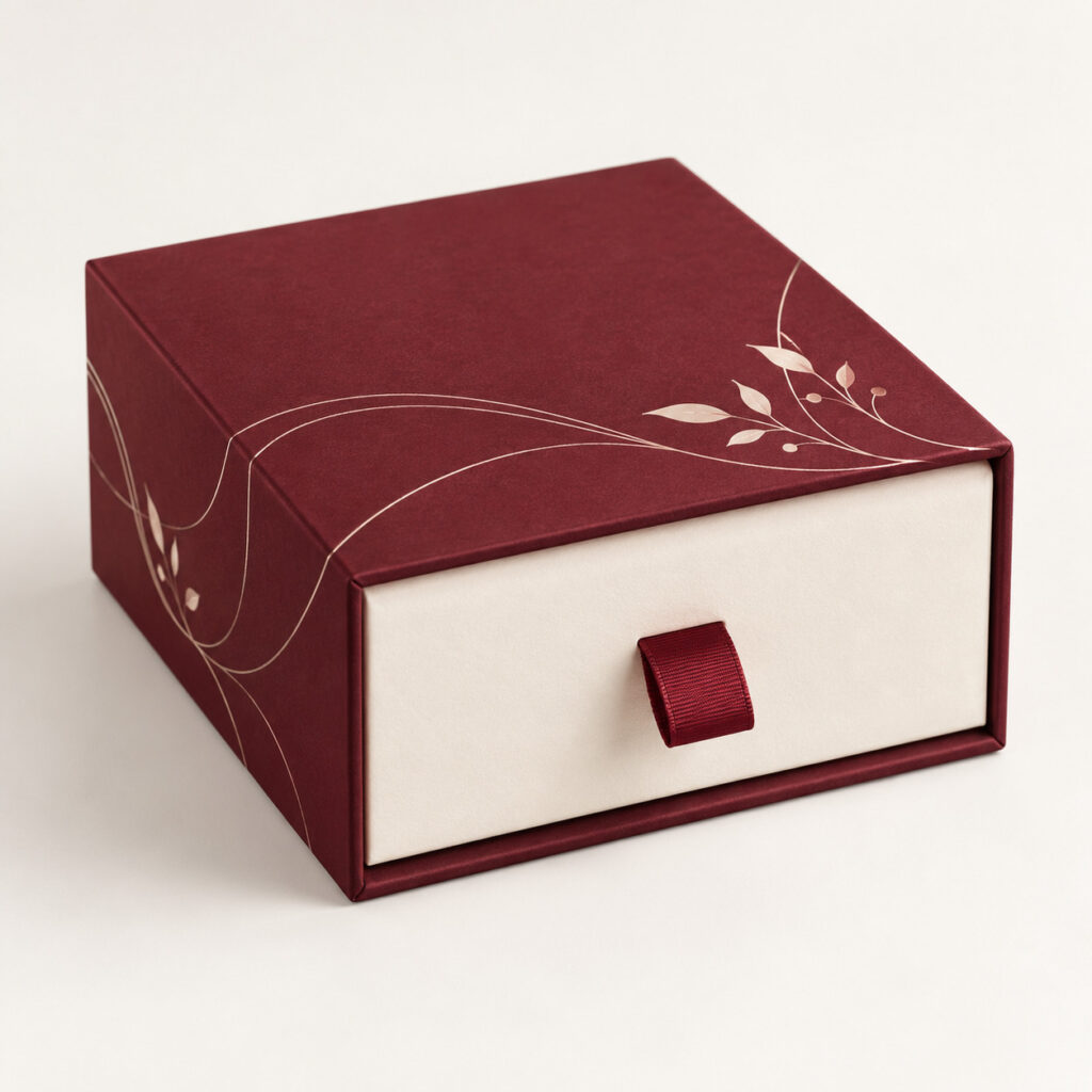 PackNiti packaging mockup: Custom Jewelry Box (Style 000624) (PN-PD-000624)