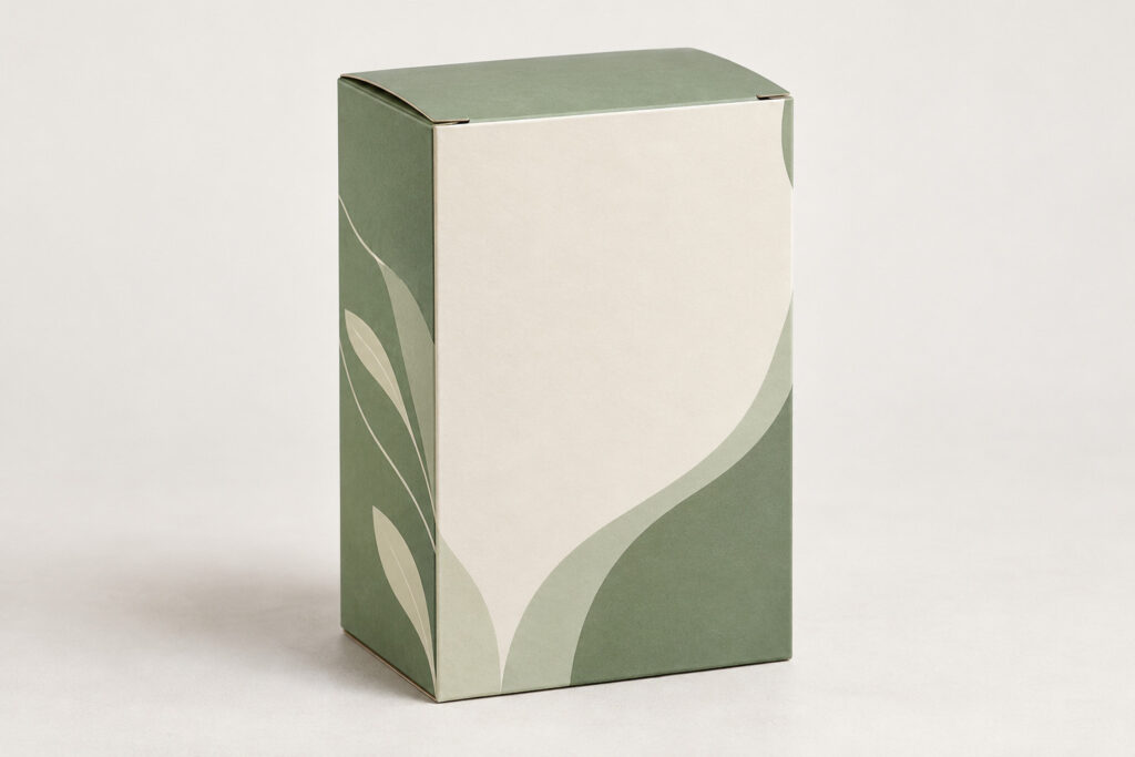 PackNiti packaging mockup: Custom Tuck End Box Paper (PN-PD-000632)