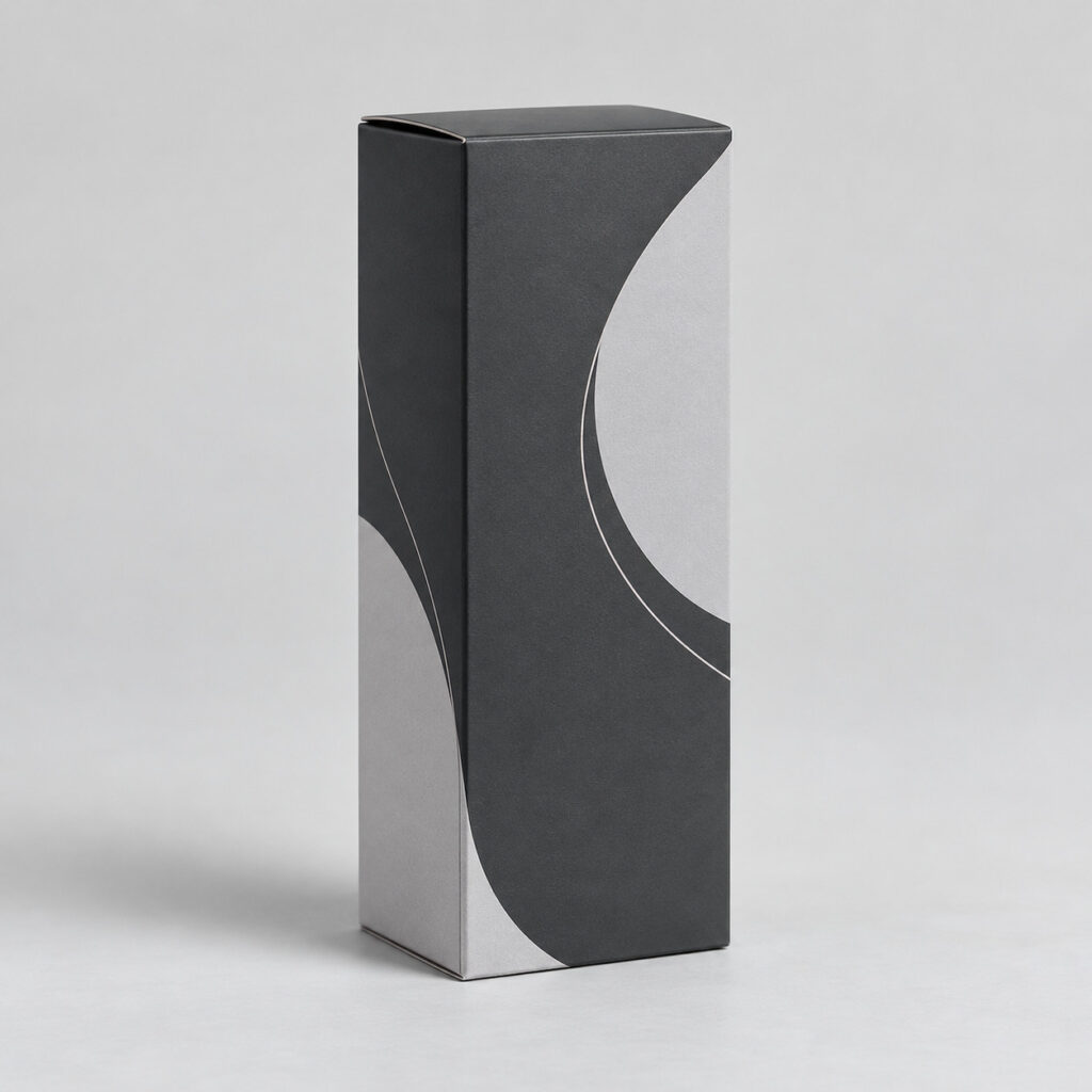 PackNiti packaging mockup: Custom Tuck End Serum Box (PN-PD-000639)